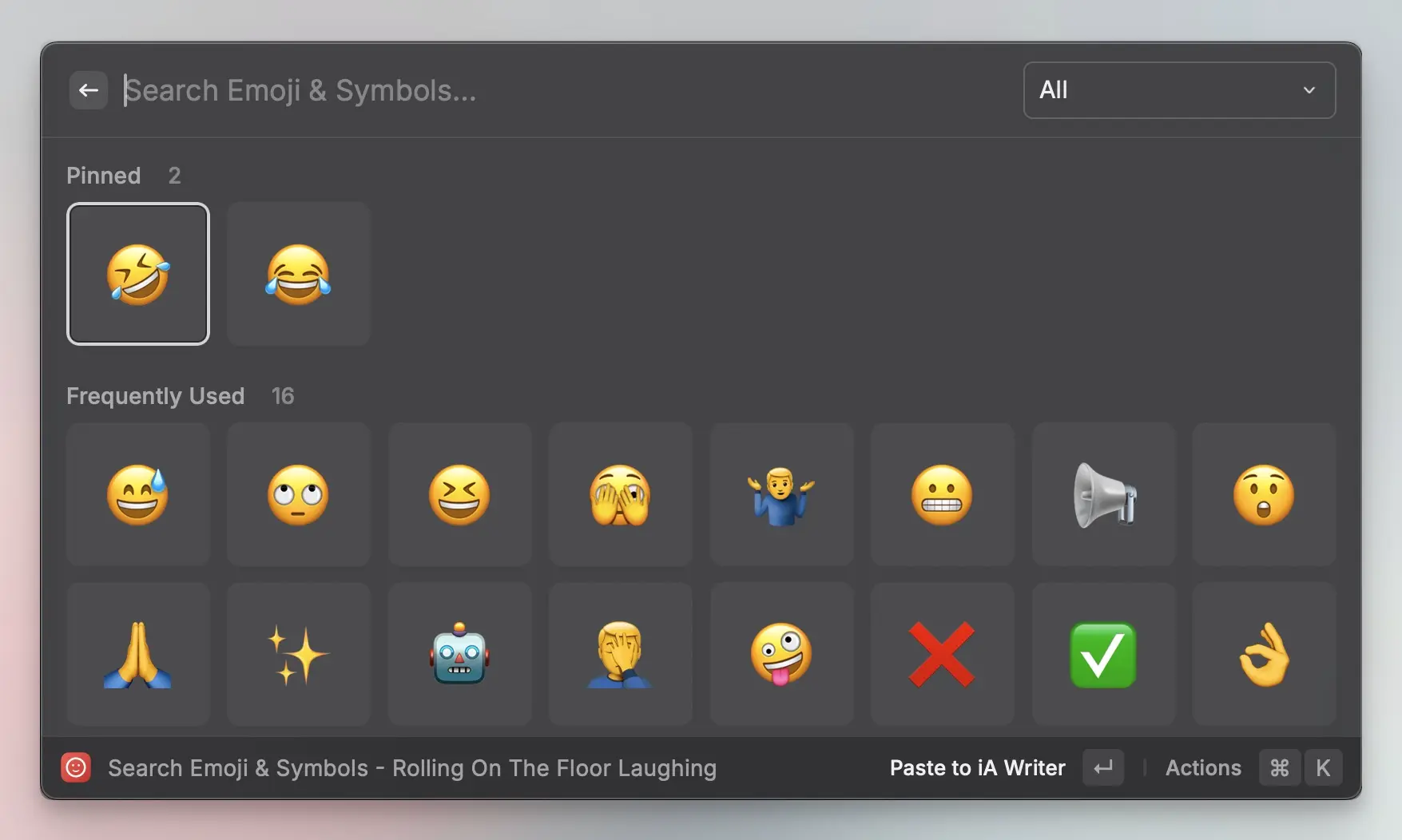 Search Emoji & Symbols