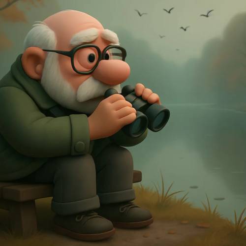 The Old Man on the Bench